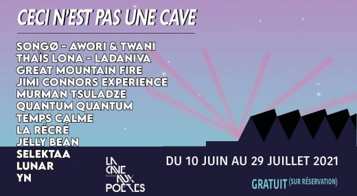 Bannière Ceci n'est pas une Cave , La Cave aux Poètes ,Roubaix