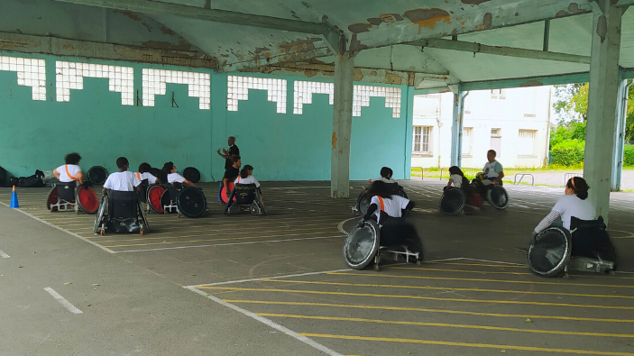 Initiation au Rugby Fauteuil