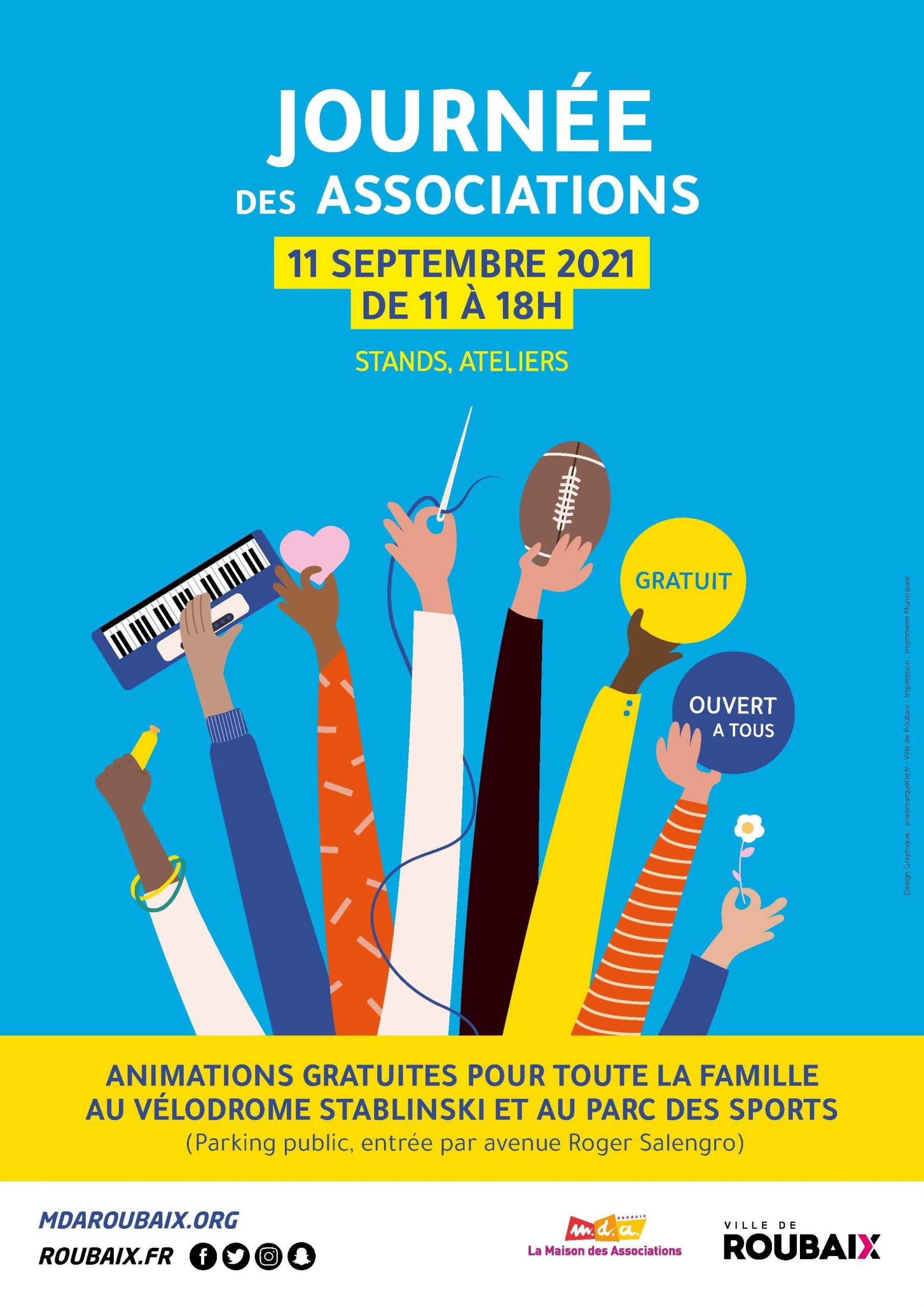 Affiche Journée des Associations 2021