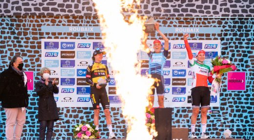 Podium Paris-Roubaix Femmes 2021