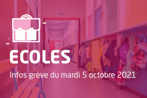 Grève écoles mardi 5 octobre