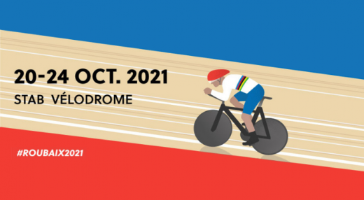 Bannière Championnat du Monde Cyclisme sur Piste2021