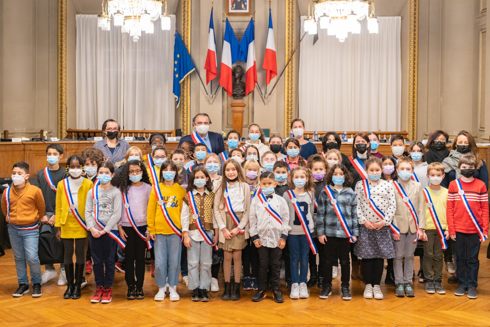 Installation du Conseil municipal des Enfants 2021