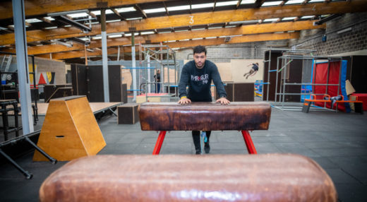 Mohamed Ayari à la Free'ch du Parkour59