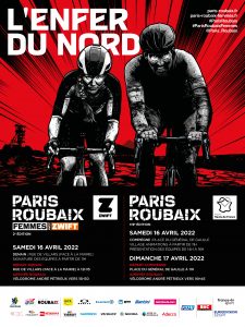 Affiche Paris-Roubaix 2022