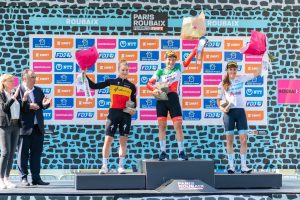 Podium Paris-Roubaix Femmes 2022