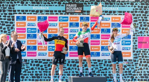 Podium Paris-Roubaix Femmes 2022
