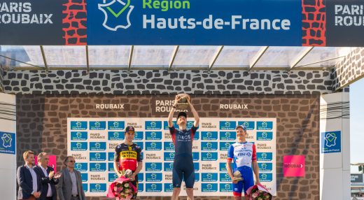 Podium Paris-Roubaix 2022