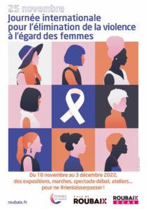 Affiche Journée contre les violences faites aux femmes