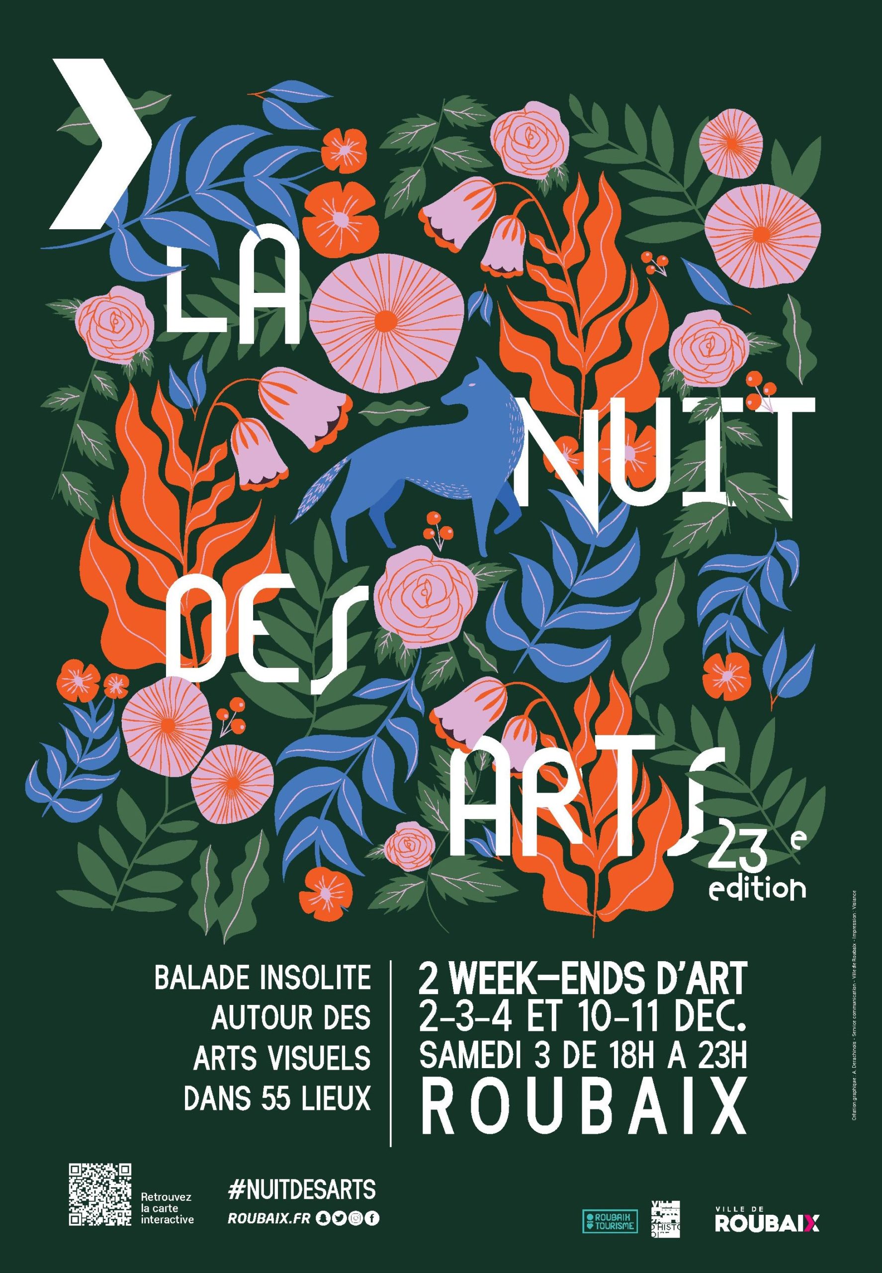 Affiche Nuit des Arts 23