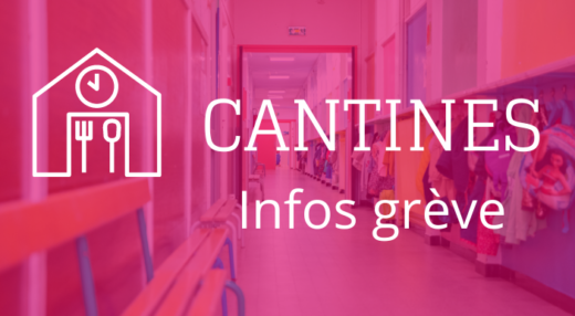 Infos Grève Cantines