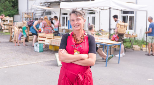 Anne Macou de l'Association El Cagette