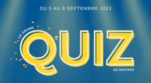 Actu Quizz Rentrée 2023 Roubaix Shopping