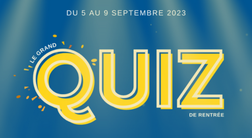 Actu Quizz Rentrée 2023 Roubaix Shopping