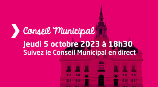 Actu Retransmission du Conseil municipal du 5 octobre 2023