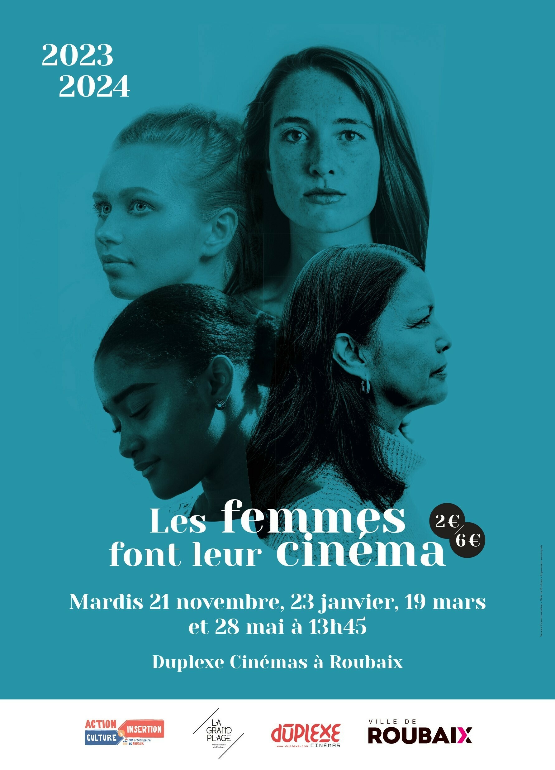 Affiche Les Femmes font leur cinéma 2023