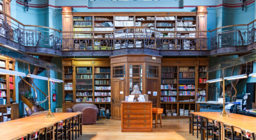 Vue de la Bibliothèque de l'ENSAIT à Roubaix