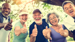 Des seniors bien détendus à Roubaix