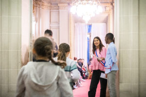 Assemblée générale de l'investiture du CME dans la salle des Mariages