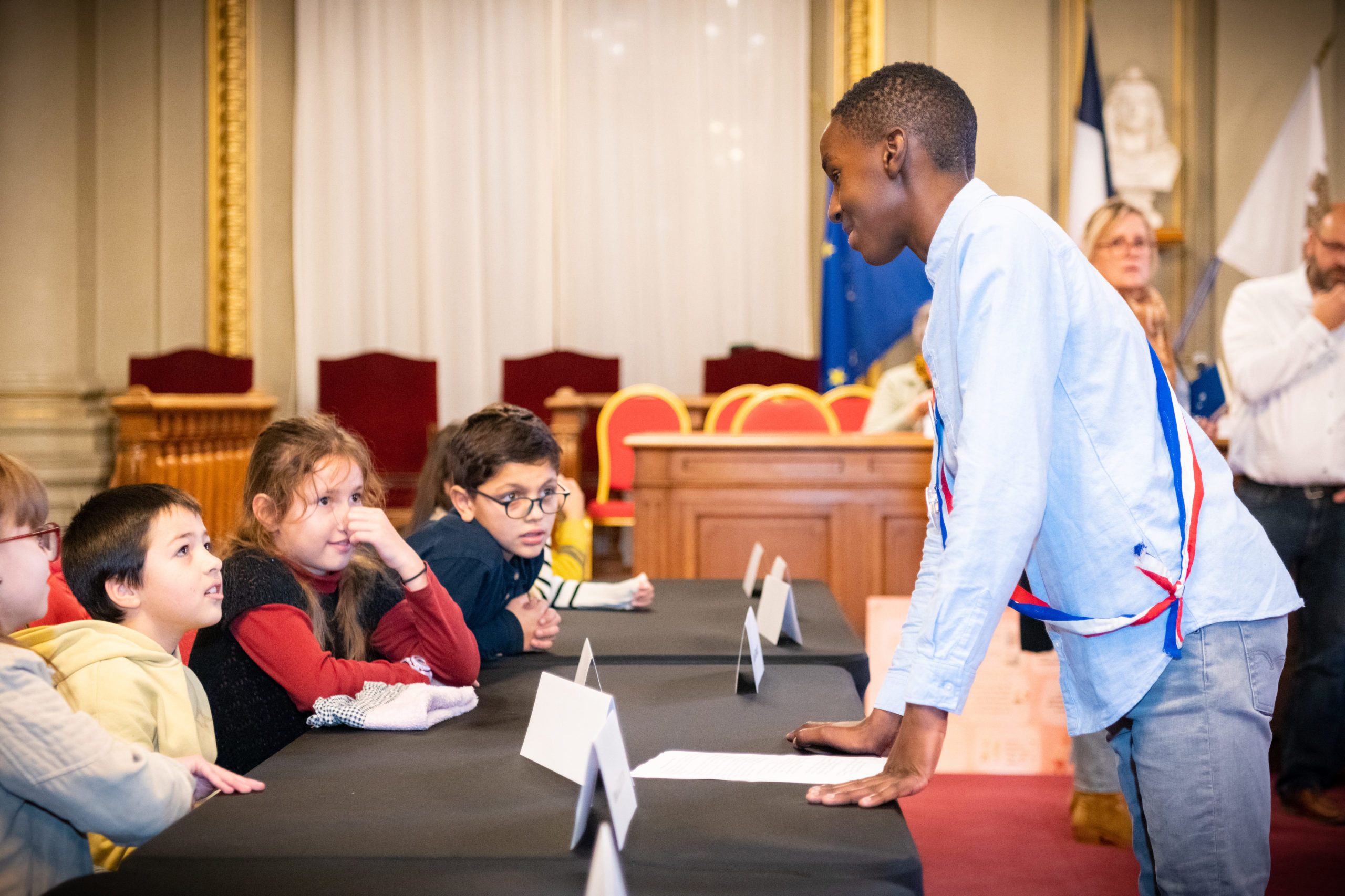 Investiture du Conseil Municipal des Enfants de Roubaix