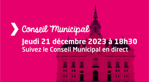 Suivez le conseil municipal du jeudi 21 décembre en direct