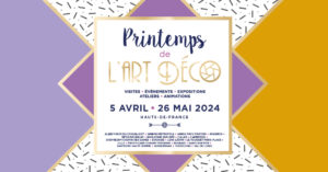 Affiche Printemps de l'Art déco