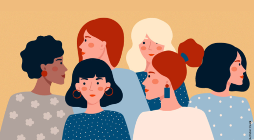 Bannière Journée internationale des droits des femmes 2024 à Roubaix