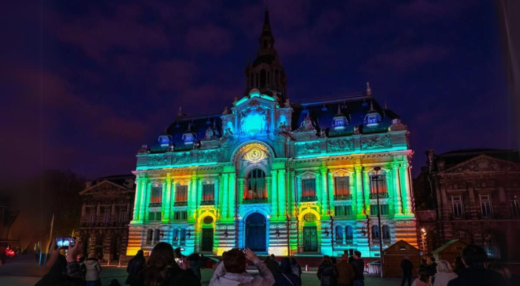 Video Mapping Festival Roubaix Avril 2024