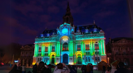 Video Mapping Festival Roubaix Avril 2024