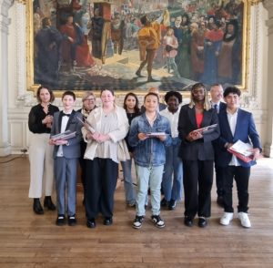 Élèves des établissements secondaires de Roubaix récompensés dans le cadre du concours d'éloquence organisé par la ville de Roubaix