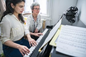 Cours de piano chez Lydie Evanno