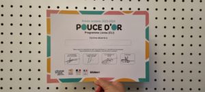 Diplome Coup de Pouce 2024