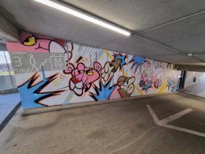Pink Panther Strikes again by Kamo artwork
