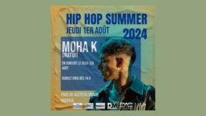 Hip-Hop Summer 2024 : Moha K en Concert Gratuit à Roubaix le 1er Août !
