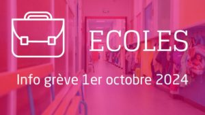 Info grève 1er octobre 2024