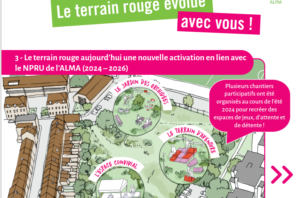 Le Terrain Rouge aujourd'hui...