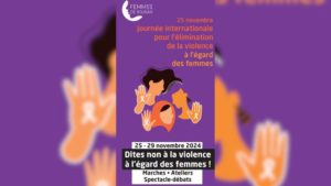 Dites non à la violence à l'égard des femmes