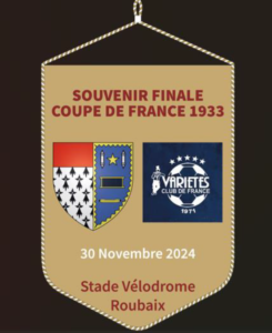 Souvenir finale Coupe de France 1933