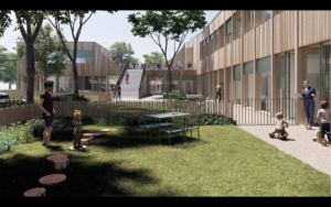 Famille : Construction du centre social des 4 quartiers ainsi que d’une crèche et d’un relais petite enfance aux Trois-Ponts : 2 M€