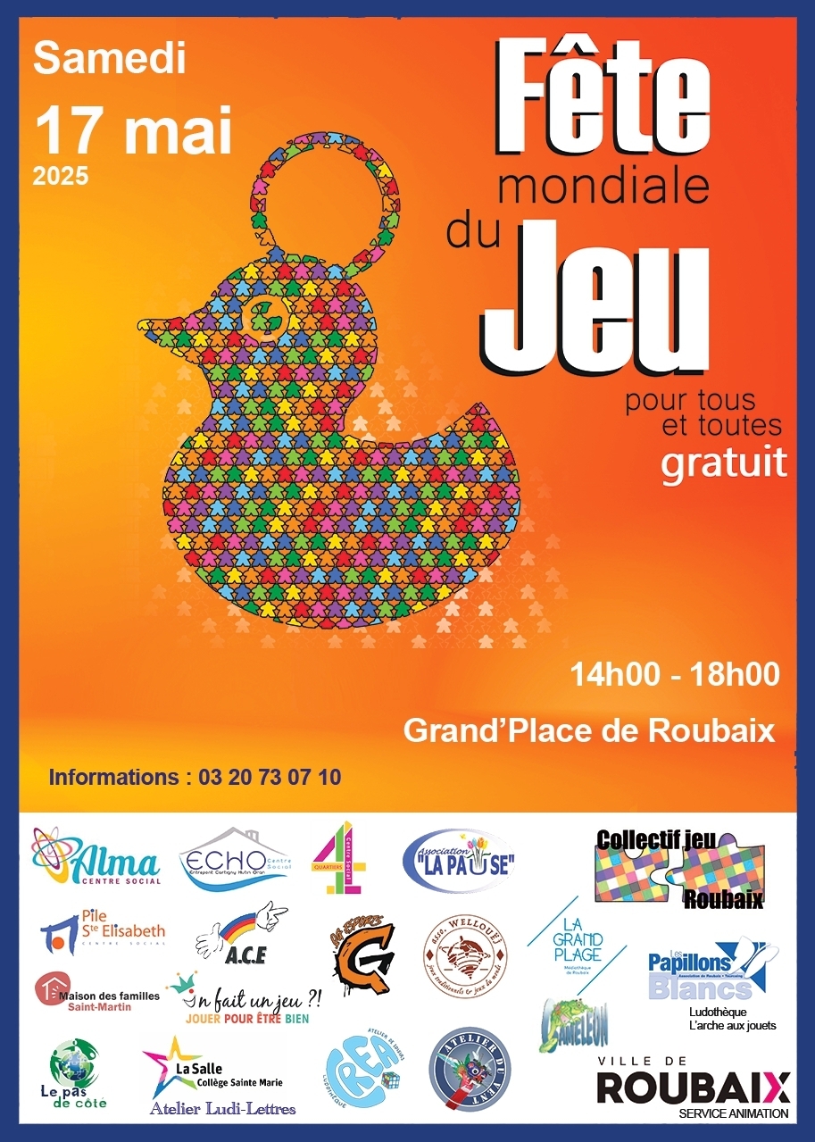 Fete du jeu Roubaix 2025 Fete du jeu Roubaix 2025