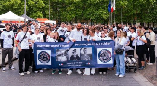 hommage policiers Roubaix 21 mai 2025
