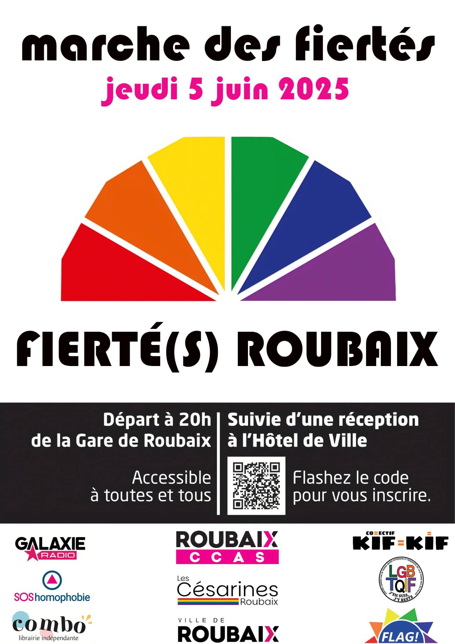 Marche des fiertés Roubaix
