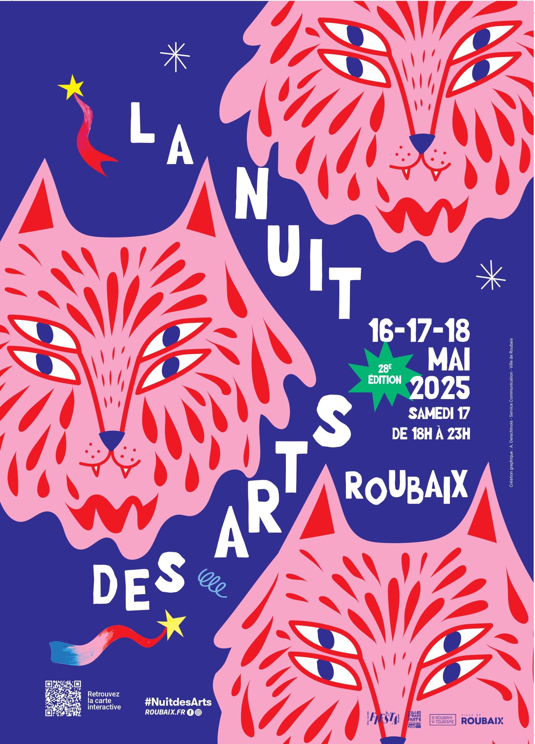 Affiche 28e Nuit des Arts Affiche 28e Nuit des Arts