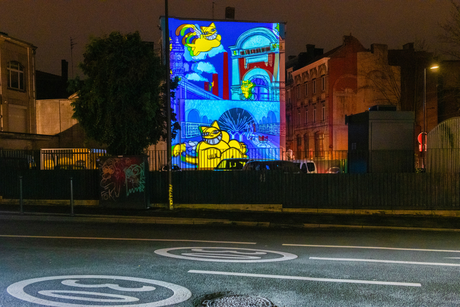 Parcours lumieres M. Chat