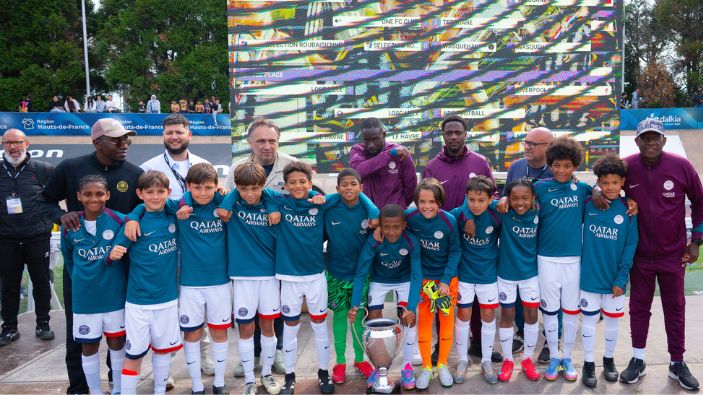 Le PSG vainqueur de la Pouss'Cup 2025 Le PSG vainqueur de la Pouss'Cup 2025