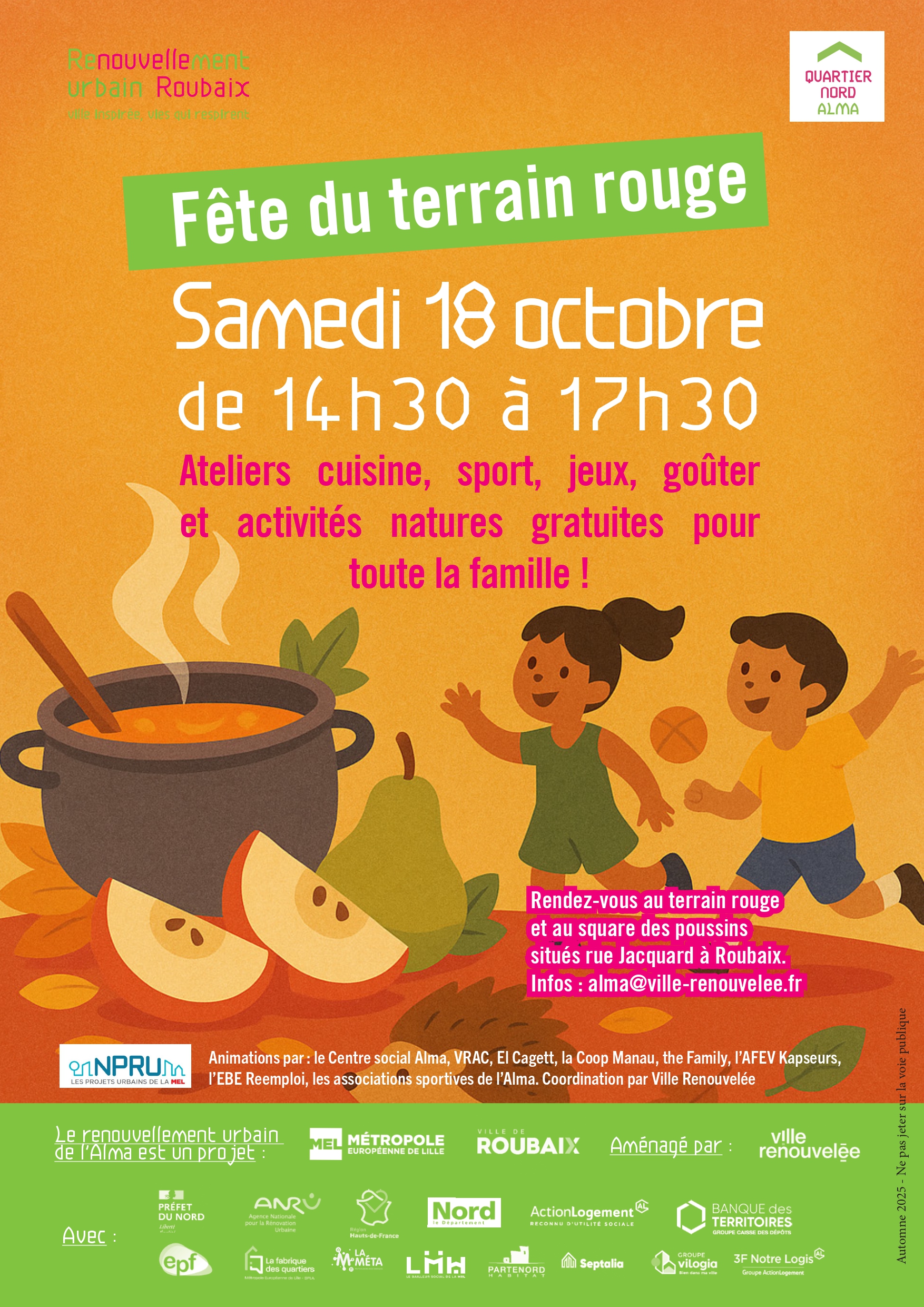 FETE terrain rouge 18 Octobre 2025