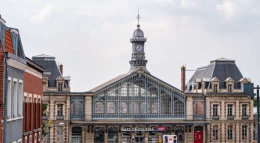 Vue de la Gare de Roubaix