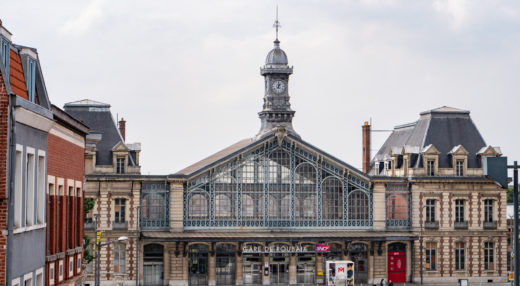 Vue de la Gare de Roubaix