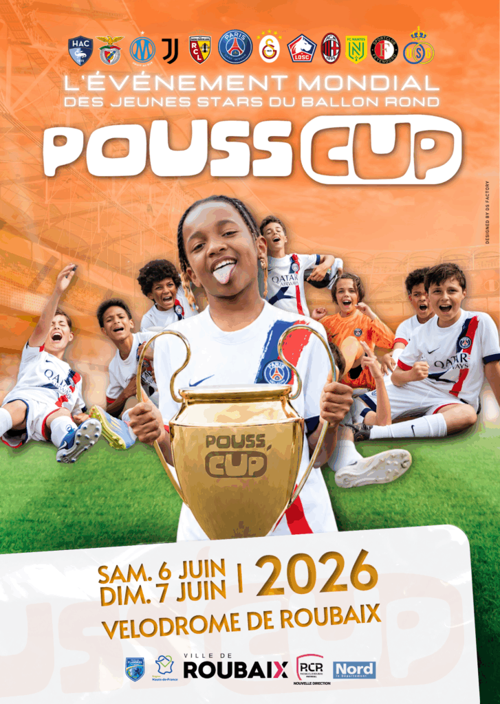 Pouss’Cup 2026 : le rendez-vous mondial du football U11 à Roubaix !